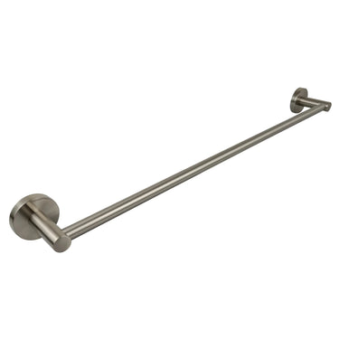Otus Single Towel Rail 600mm Brushed Nickel