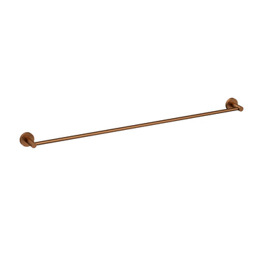 Otus Single Towel Rail 900m Brushed Copper