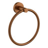 Otus Brushed Copper Slimline Towel Ring - Stainless Steel