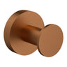 Otus Brushed Copper Slimline Robe Hook - Stainless Steel