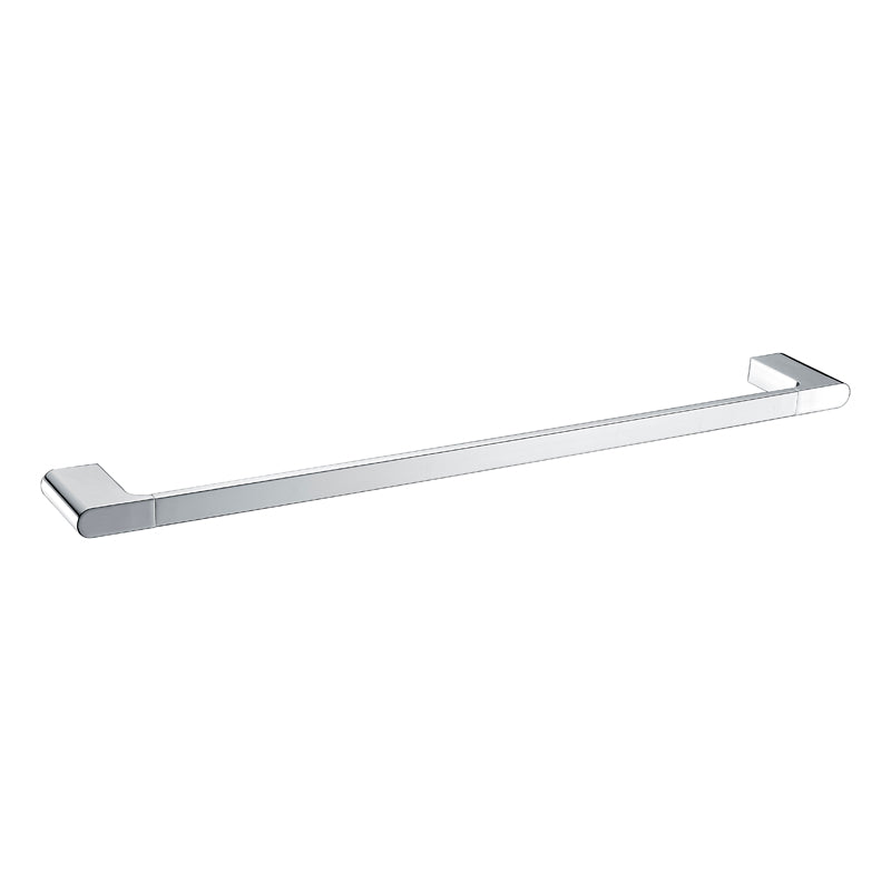 Cora Single Towel Rail 600mm Chrome