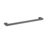 Ikon Flores Gun Metal single towel rail 800mm – 600mm size shown (55301-800-GM)