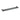 Ikon Flores Gun Metal double towel rail 800mm – 600mm size shown (55302-800-GM)