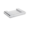 Ikon Flores Chrome soap dish (55310)