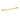 Ikon Ceram Brushed Gold single towel rail 800mm