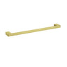 Ikon Ceram Brushed Gold single towel rail 800mm