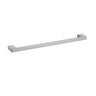 Ikon Ceram Brushed Nickel single towel rail 800mm