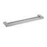Ikon Ceram Brushed Nickel double towel rail 600mm