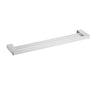 Ikon Ceram Chrome double towel rail 800mm