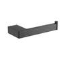 Ikon Ceram Matte Black toilet roll holder