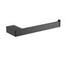 Ikon Ceram Matte Black hand towel holder