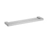 Ikon Ceram Brushed Nickel bathroom shelf