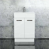 Noah Classic Square Handles 600mm Bathroom Vanity