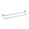 Ikon Clasico Hampton Chrome Double Towel Rail 800mm (66502-800)