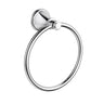 Ikon Clasico Hampton Chrome Towel Ring (66503)