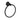 Ikon Clasico Hampton Matte Black Towel Ring (66503MB)