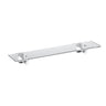 Ikon Clasico Hampton Chrome Glass Shelf 500mm (66509)