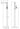Ikon Clasico Hampton Freestanding Bath Mixer - Dimensions