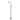 Ikon Clasico Hampton Chrome Freestanding Gooseneck Bath Mixer