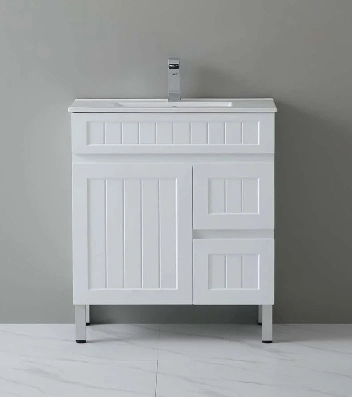 Hampton Shaker 750*360 Slim Narrow PVC Waterproof Vanity