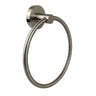 Ikon Otus Brushed Nickel Towel Ring - Solid Brass (8113-BN)