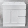 Hampton Shaker 900mm Matte White PVC Waterproof Freestanding Vanity - RJ Bathroom