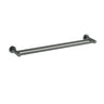 Ikon Linie Fluted Gun Metal double towel rail