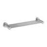 Ikon Linie Fluted Brushed Nickel Bathroom Shelf 410mm