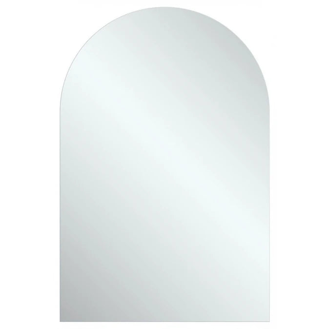 Arched Copper Free Frameless Pencil Edge Mirror 600x900mm