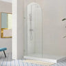 Covey Frameless Arched Fixed Panel Shower Screen - RJ Bathroom