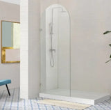 Covey Frameless Arched Fixed Panel Shower Screen