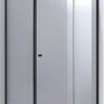 Matte Black Semi Frameless Corner Pivot Doors Shower Screen - RJ Bathroom