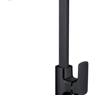 Eden Matte Black Kitchen and Laundry Sink Mixer, front view