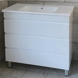 Noah Delux Free standing All Drawers 900mm Vanity