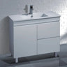 Ensuite Slim Narrow Compact Freestanding Vanity 900x360mm - RJ Bathroom