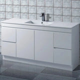 Noah 1500mm Free standing Single Bowl Kickboard Bathroom Vanity