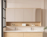 Hera Timber Look Tas Oak 1500mm Mirror Shaving Cabinet
