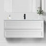 Hampton Shaker 900mm Matte White Wall Hung With All Drawer Vanity - RJ Bathroom