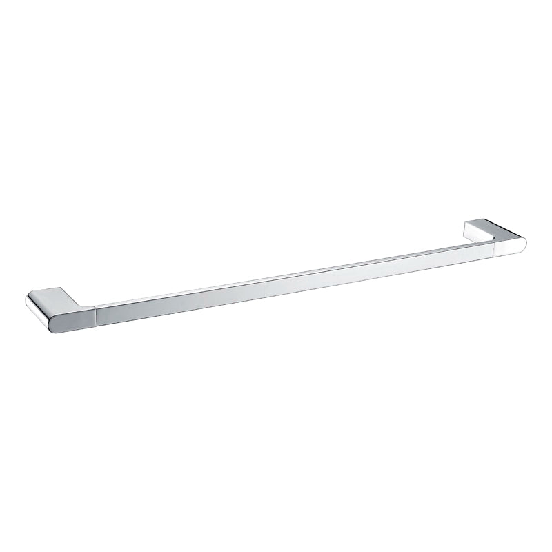 Cora Single Towel Rail 800mm Chrome