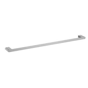 Cora Single Towel Rail 800mm Brushed Nickel