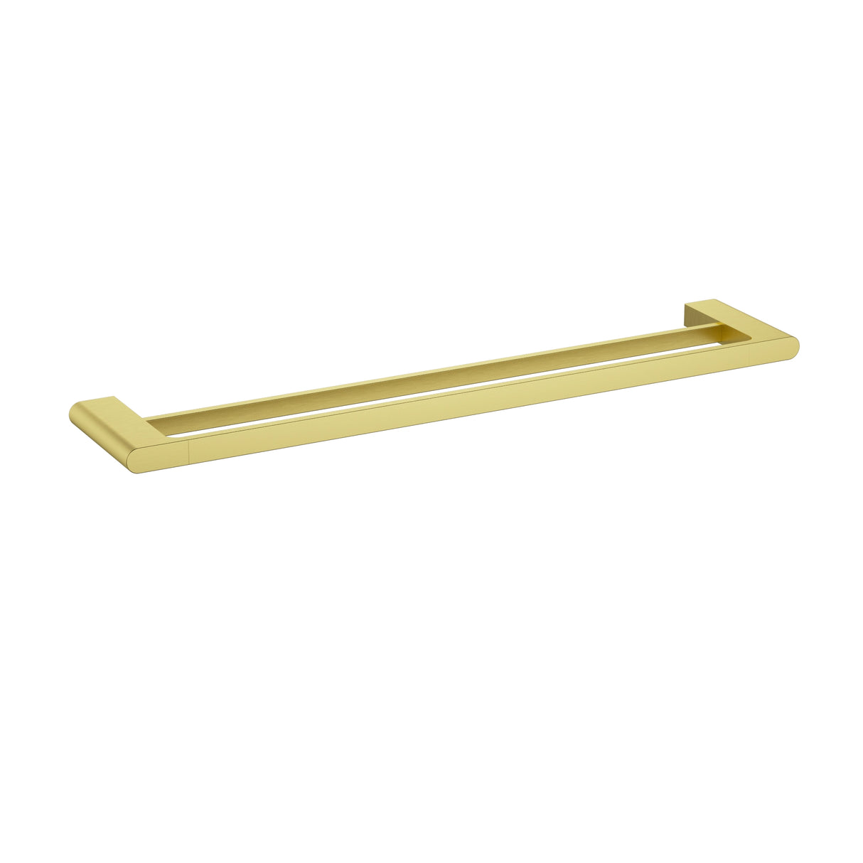 Cora Double Towel Rail 600mm Brushed Gold