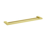 Cora Double Towel Rail 600mm Brushed Gold