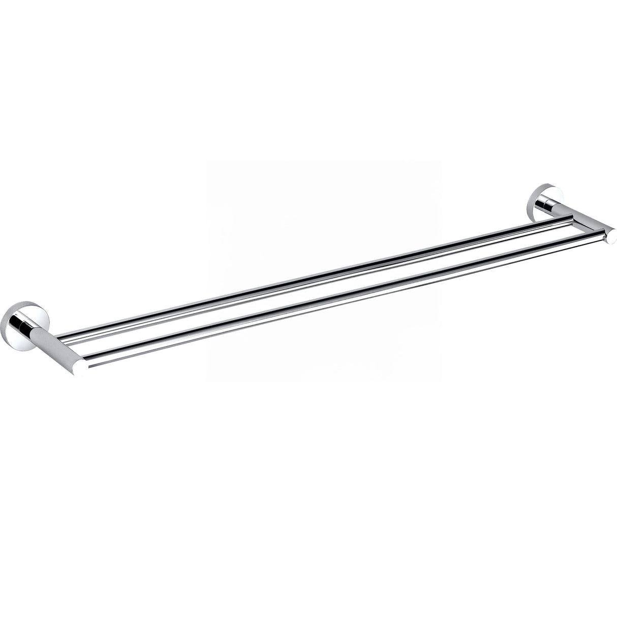 Otus Double Towel Rail 750mm Chrome