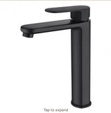 Cora High Rise Basin Mixer Matte Black