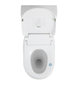 Zeus Rimless Tornado Silent High End Back To Wall Toilet Suite with Bidet Smart Seat