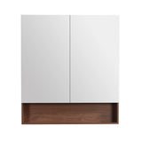 Timber Look Ridgewood Walnut Mocha Oak 900mm Mirror Shaving Cabinet