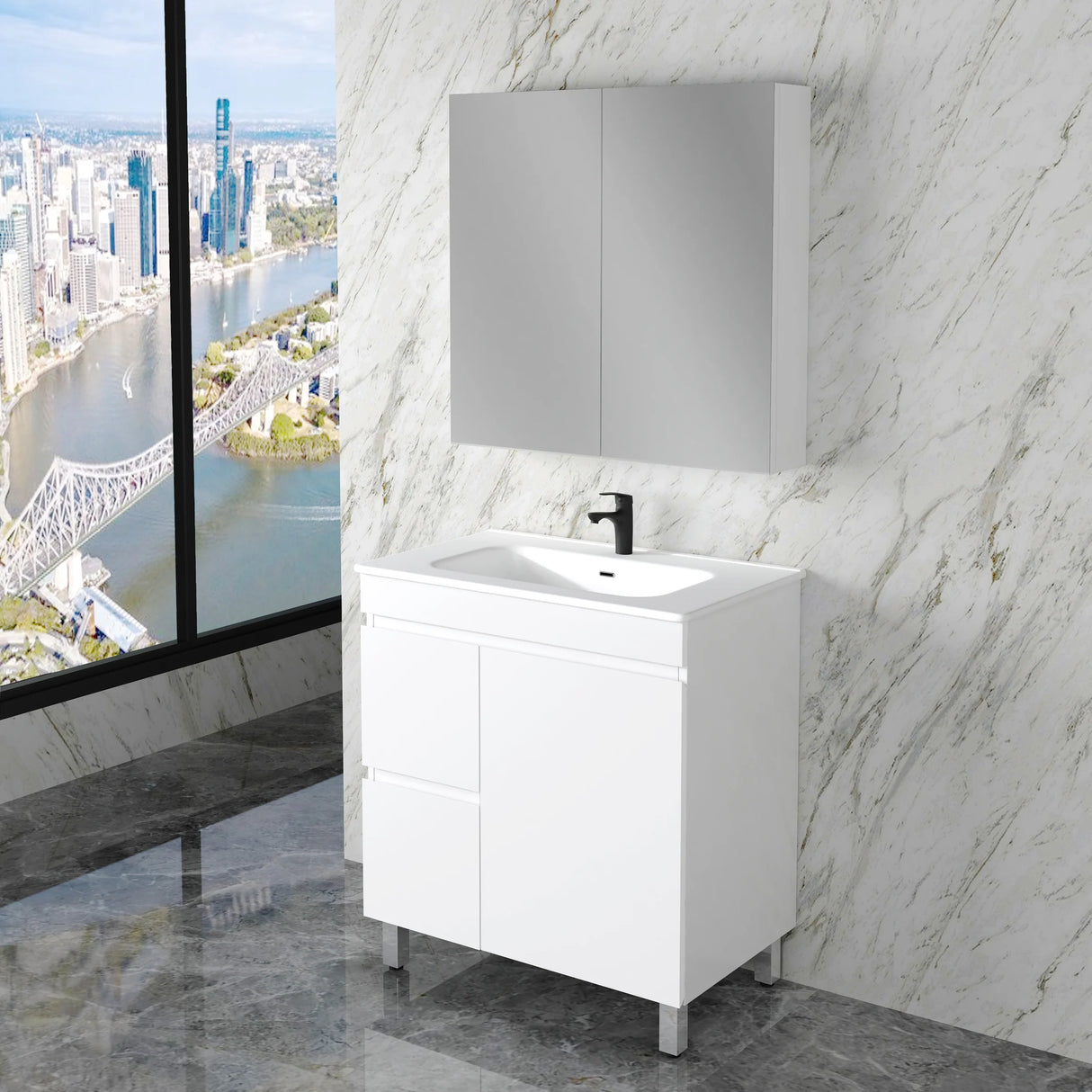 Noah Free standing Bathroom Vanity 750mm