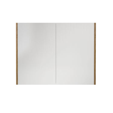Timber Prime Oak Camden 900mm Mirror Shaving Cabinet