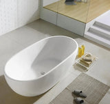 Olivia 1000/1300/1400mm Oval Round Freestanding Bathtub