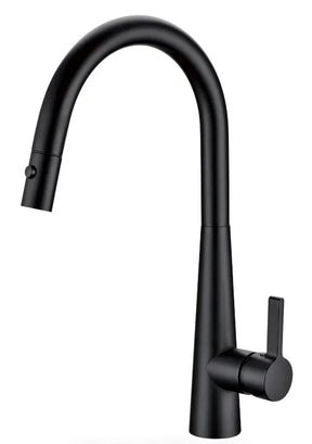 Otus Kitchen Sink and Laundry Lux Pull-Out Mixer Black